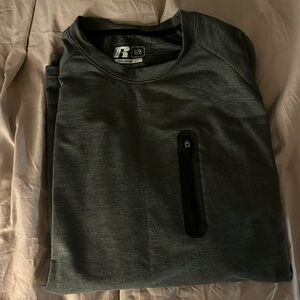 Dark grey Russel athletic training sweatshirt